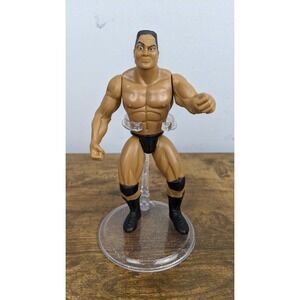 WWF The Rock 1996 Jakks Pacific Wrestling Figure Attitude Era WWE Vintage Toy